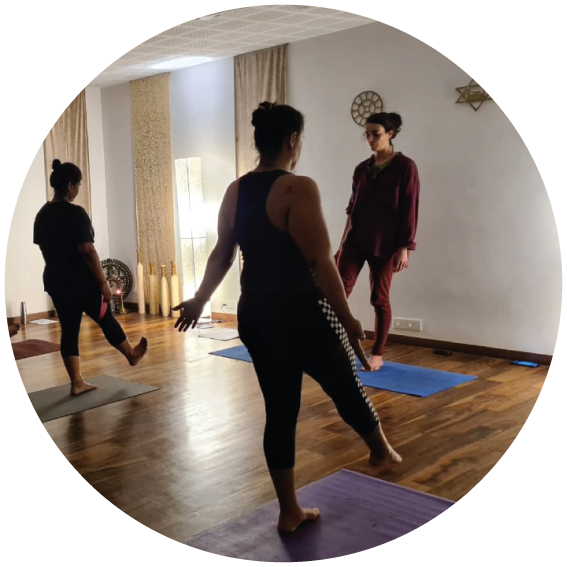 Yoga dans les Vosges avec Marie